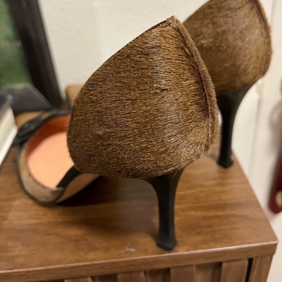 COPY-4 inch heels Manolo Blahnik’s size 40 1/2 fits about a 9 1/2 size 10 NO BOX - Picture 10 of 13